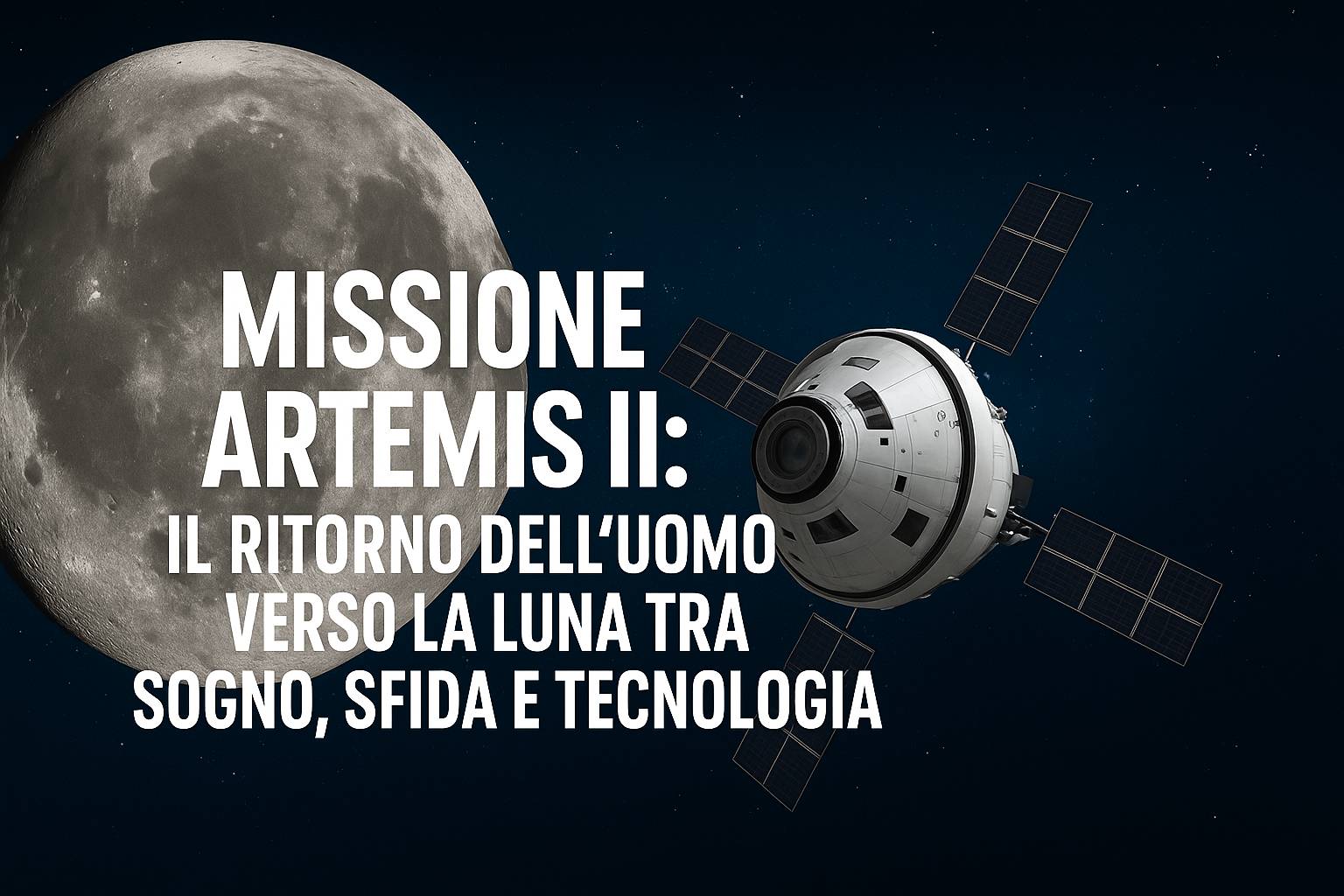 Missione Artemis II: il ritorno dell’uomo verso la Luna tra sogno, sfida e tecnologia nel 2026