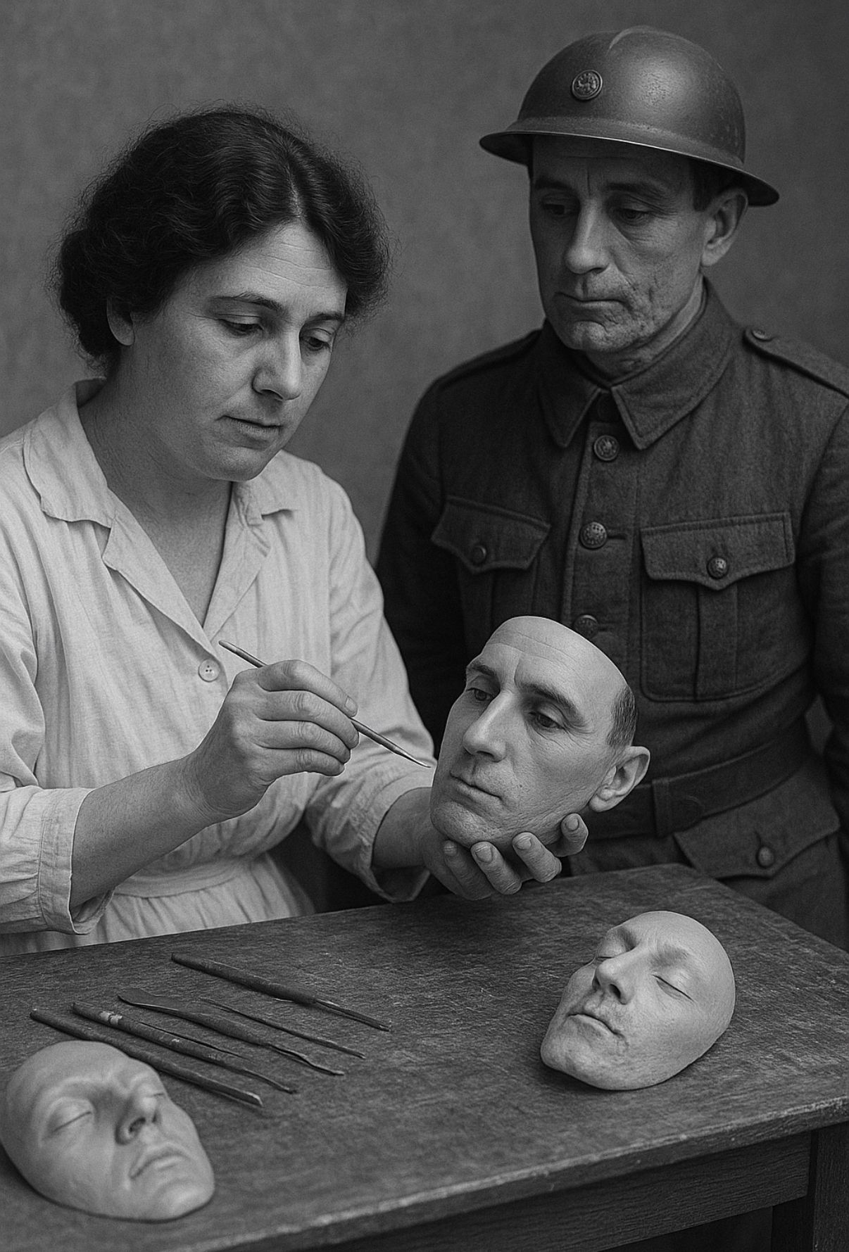 5 motivi per ricordare Anna Coleman Ladd: la scultrice che restituì un volto ai soldati della Grande Guerra